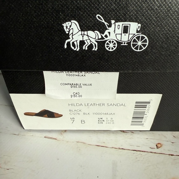 Coach Hilda Sandal In Signature Canvas - Picture 3 of 3